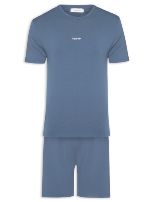 Pijama Masculino Pima Cotton – Azul
