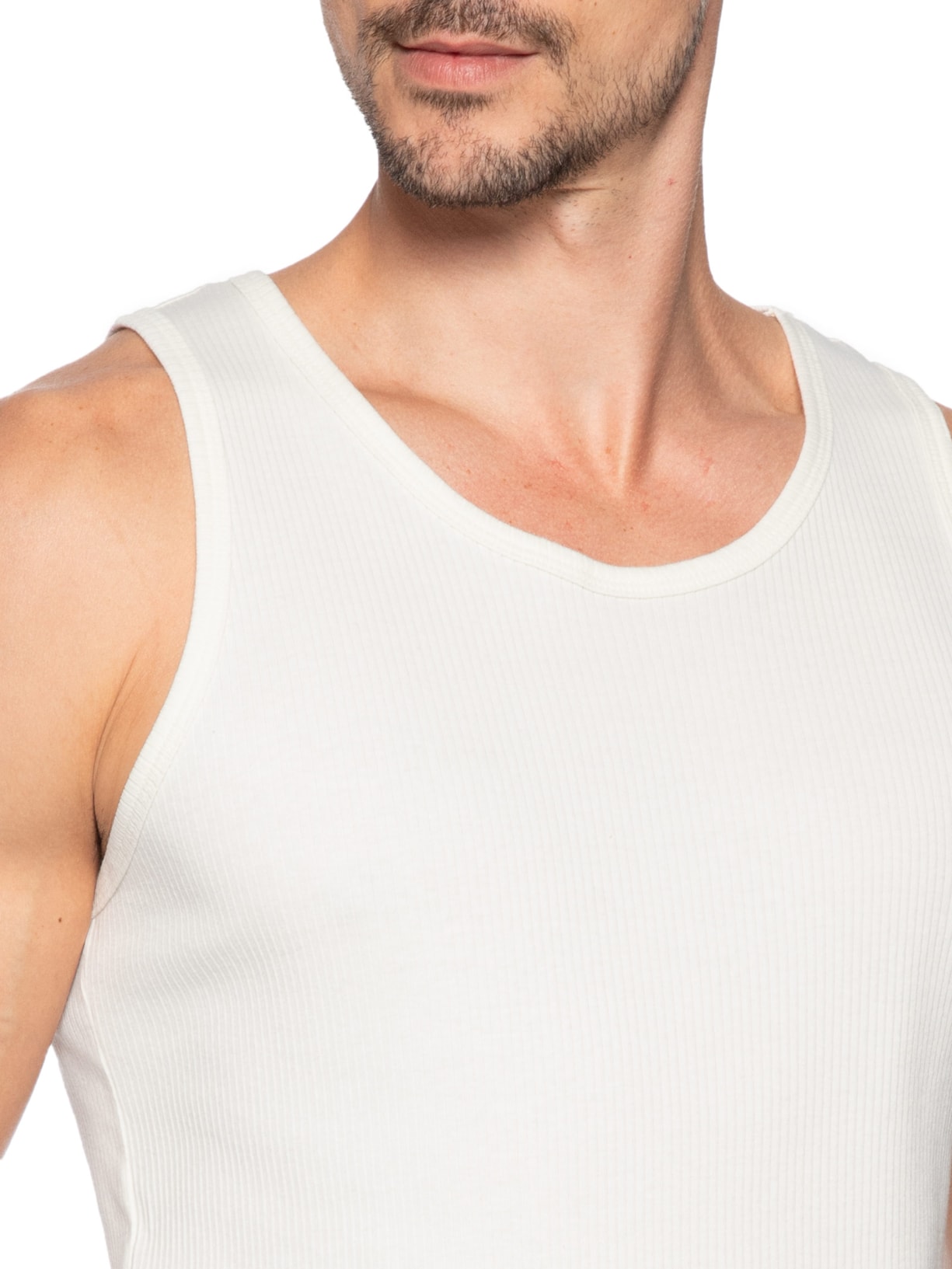 Pijama Masculino Regata Ribana Em Algodão Preto Hering Intimates