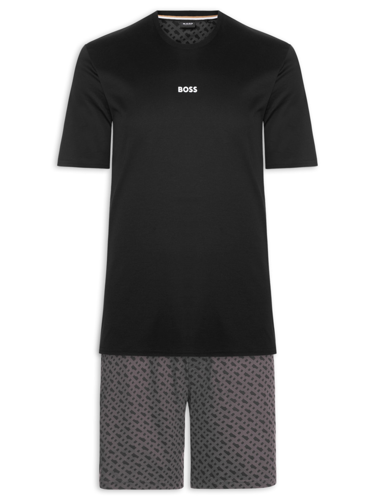 Pijama Masculino Relax Short Set - Preto