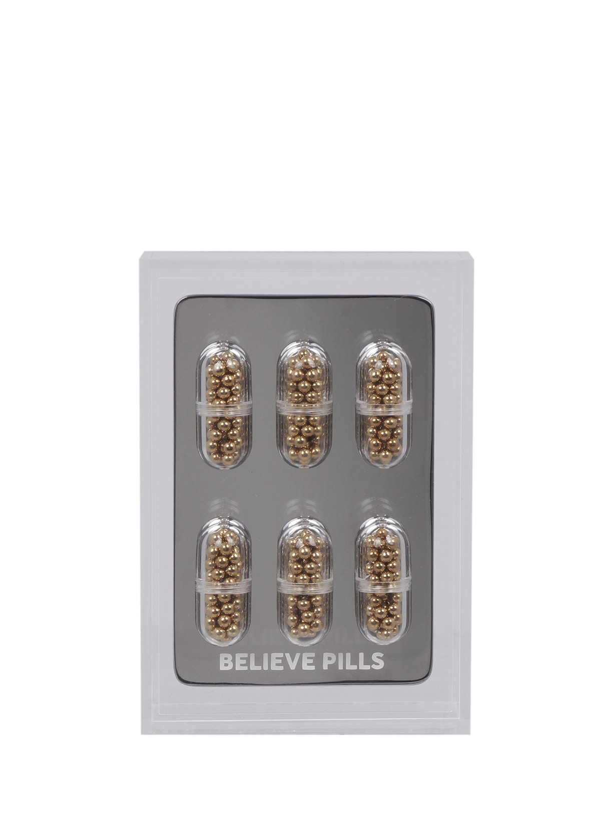 Pill Card - Dourado