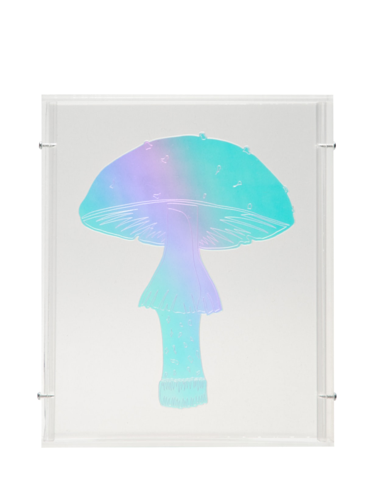 Pingo Play Cogumelo Holográfico - Transparente