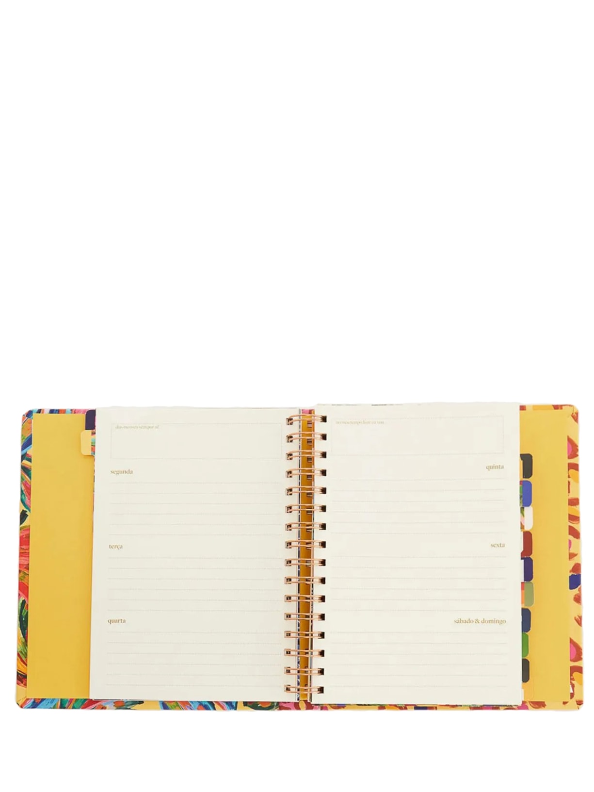 Planner Cor De Banana Amarelo Farm Etc