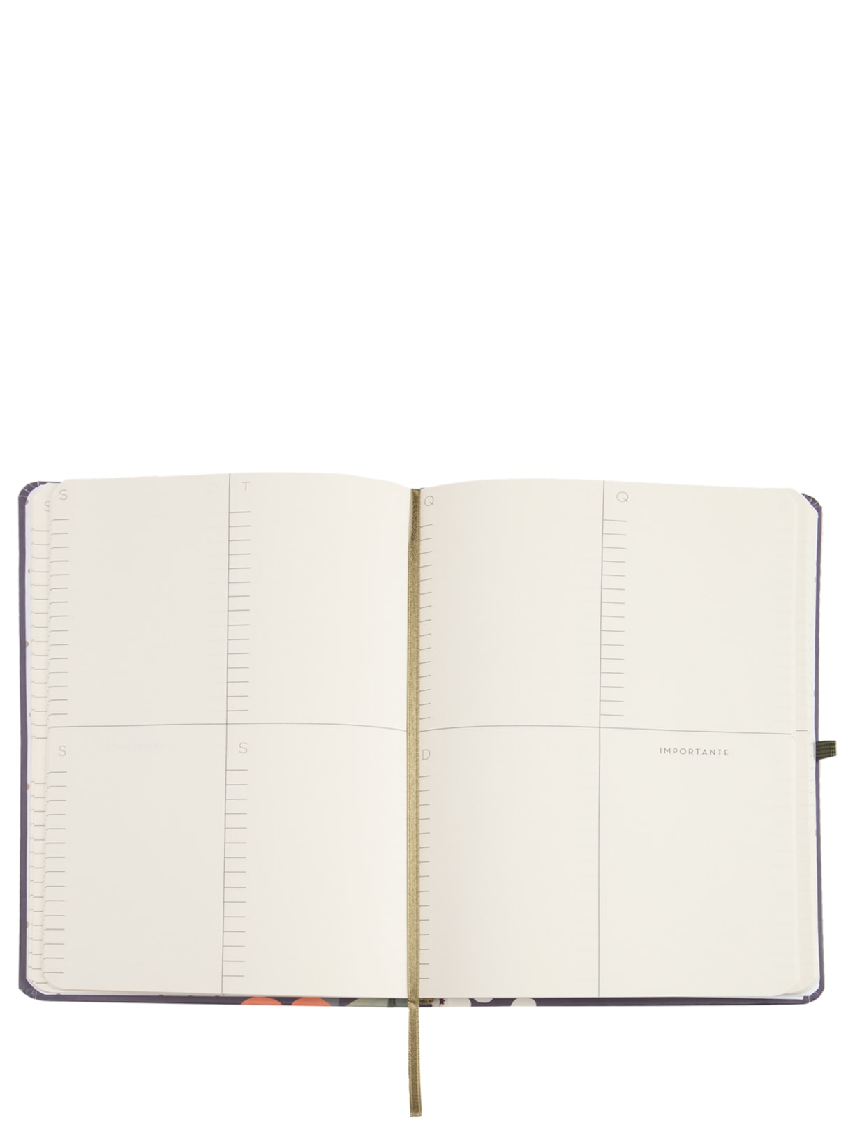 Planner Petit Gaia Em Papel Pólen 1 Peça Roxo Estúdio Papel