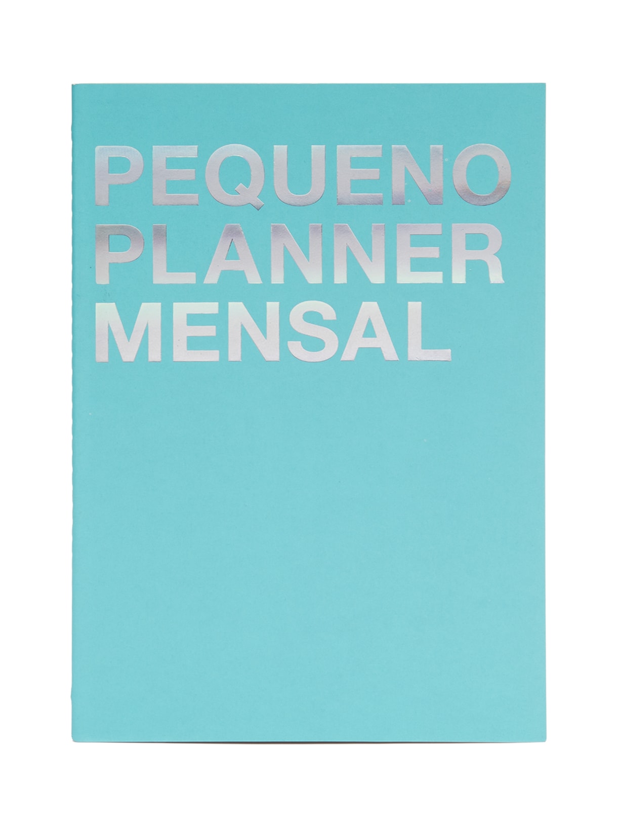 Planner Revista Pastel Mensal A5 - Azul