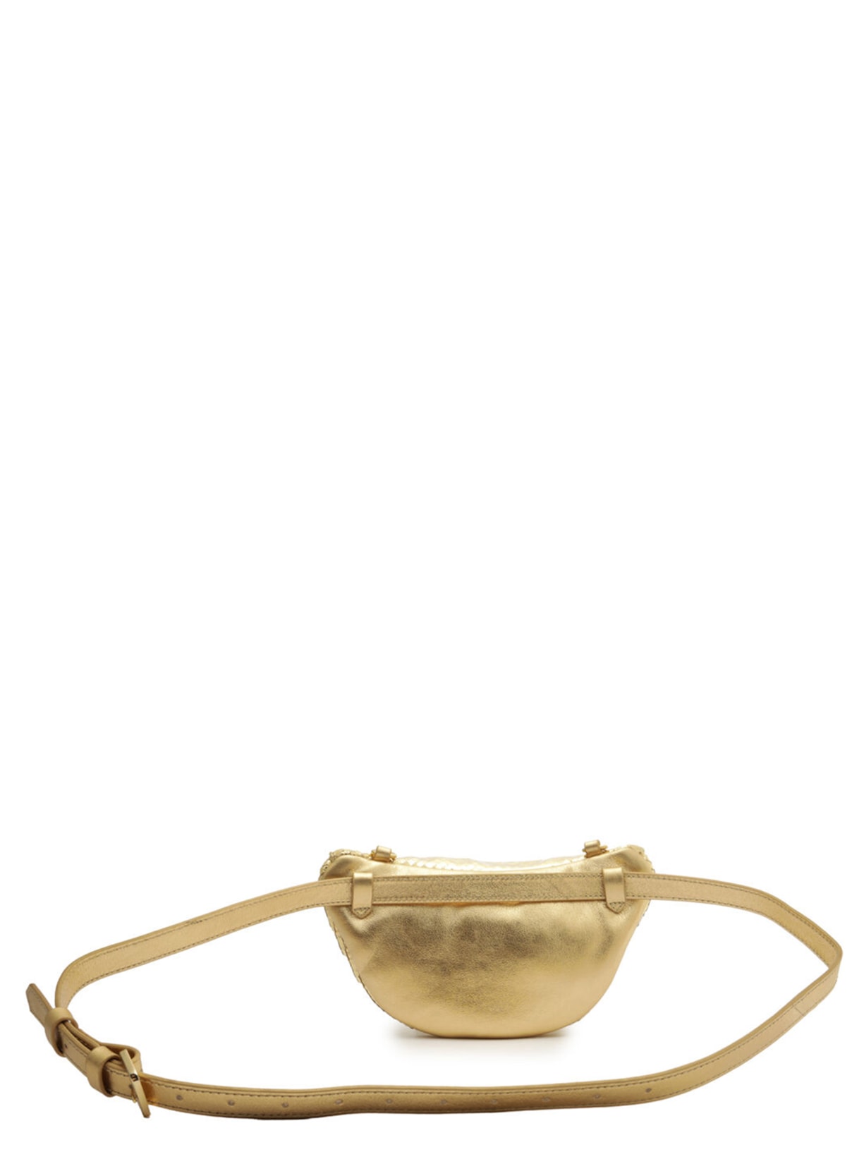 Pochete Feminina Aurora Couro Dourada Schutz