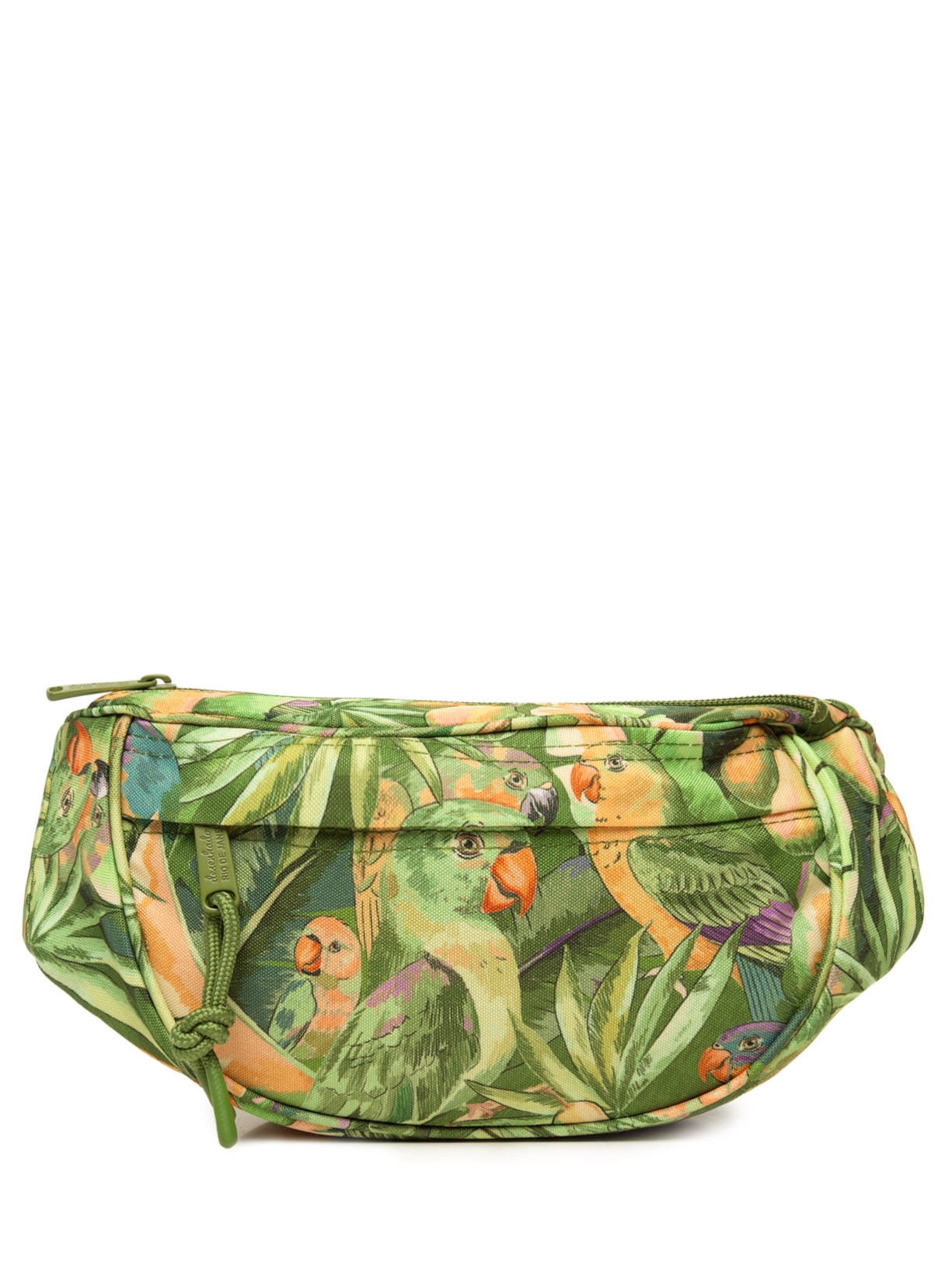 Pochete Feminina Dengo Floresta De Passarinho Verde Farm Etc