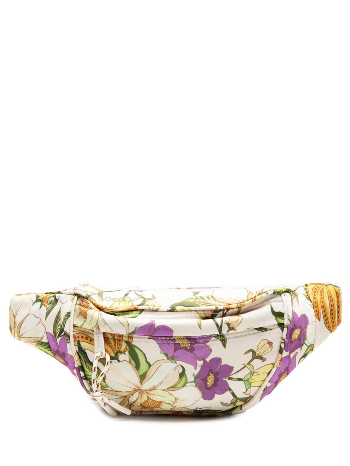 Pochete Feminina Dengo Pássaros Em Flor - Branco