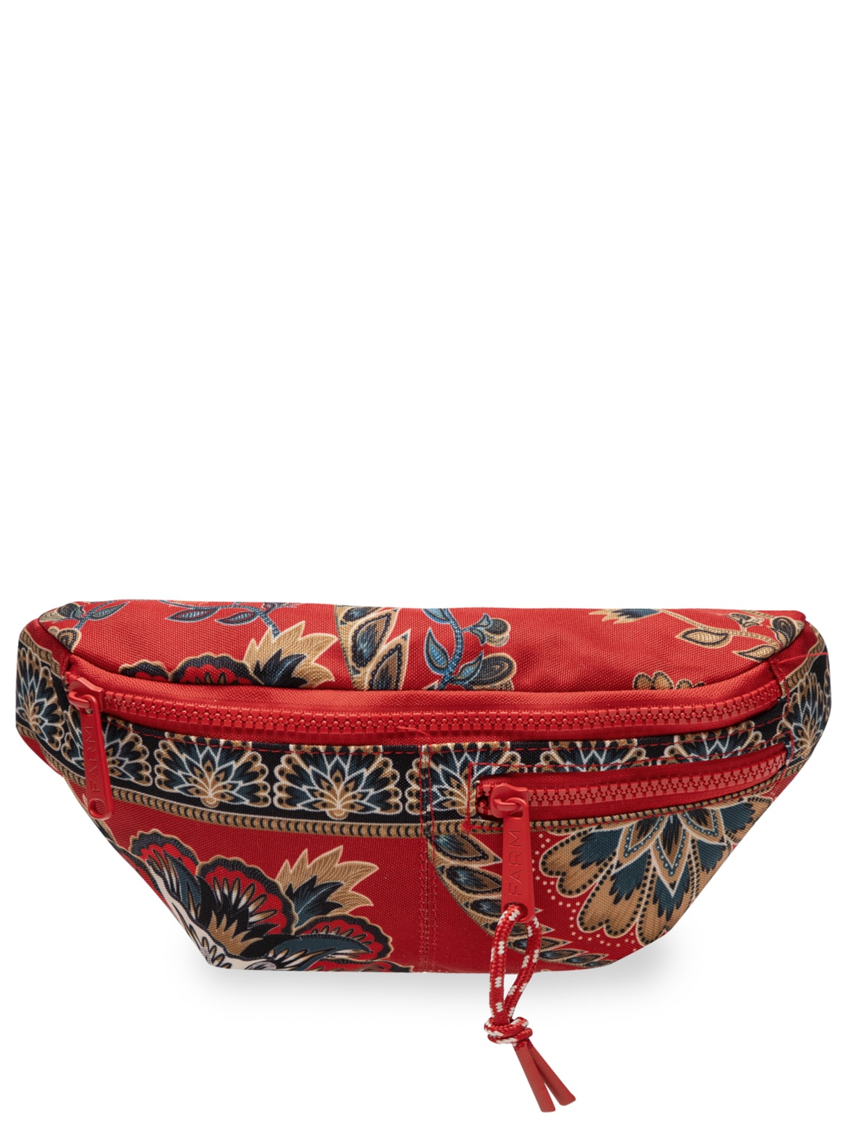 Pochete Feminina Farmete Floral Pequim - Vermelho