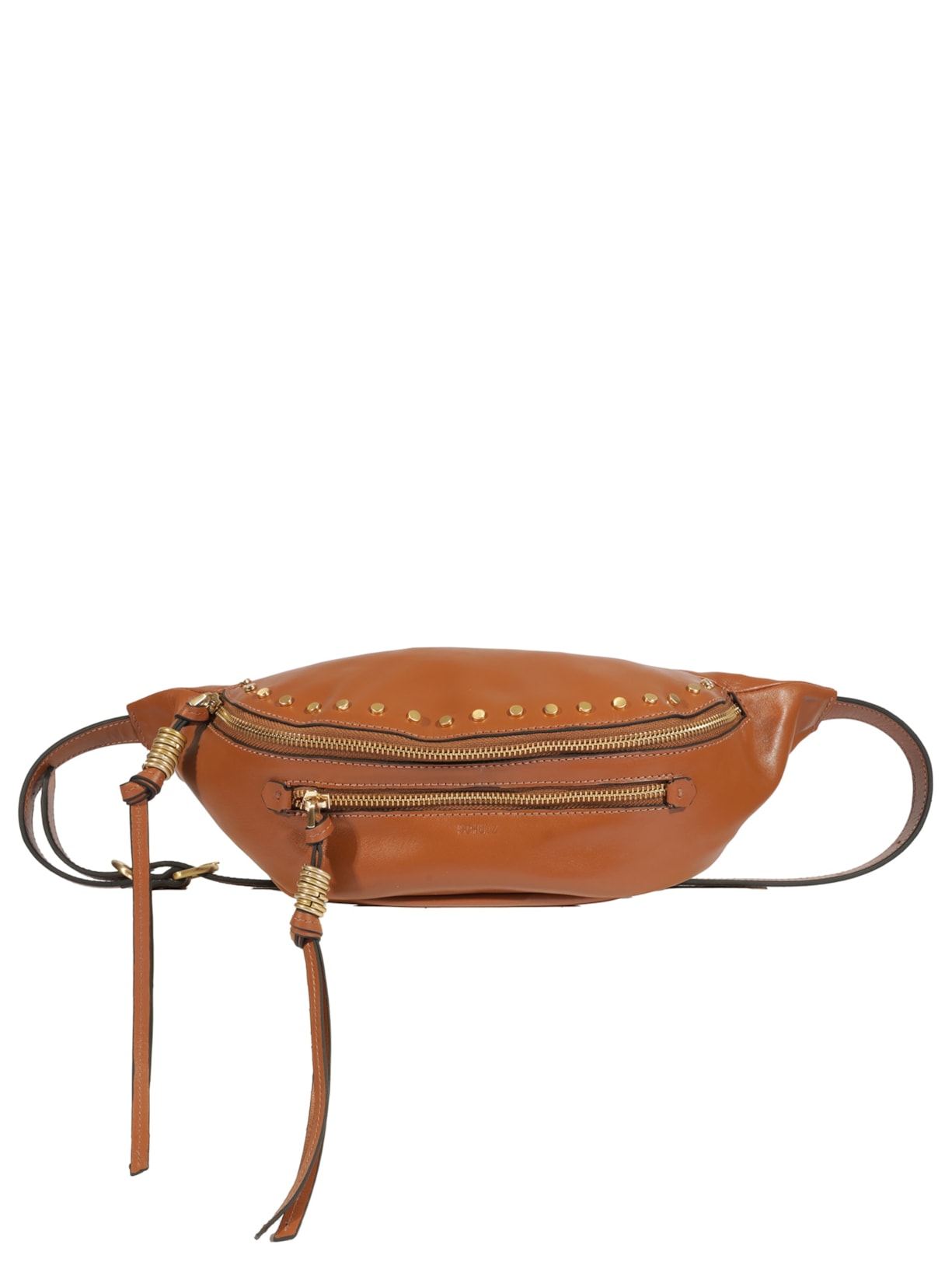 Pochete Feminina Hazel Couro Marrom Schutz