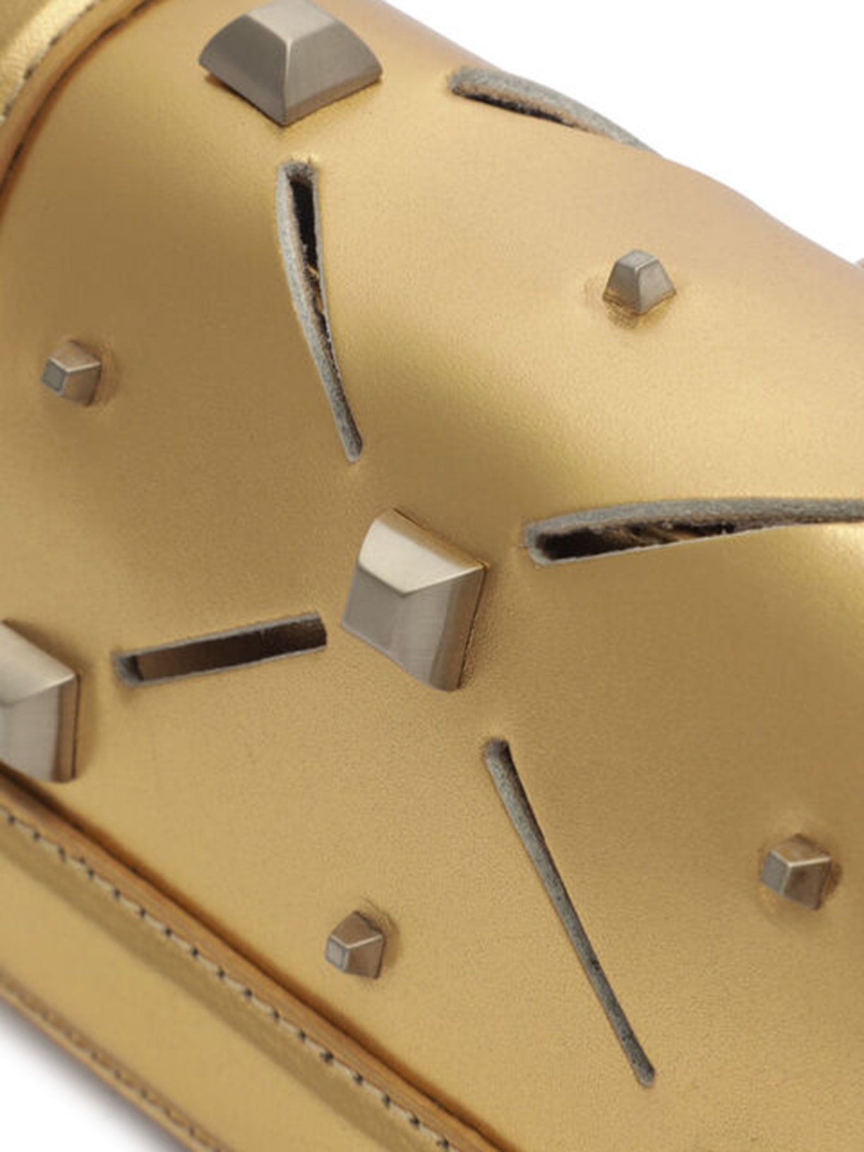 Pochete Feminina Jordin Couro Dourado Schutz