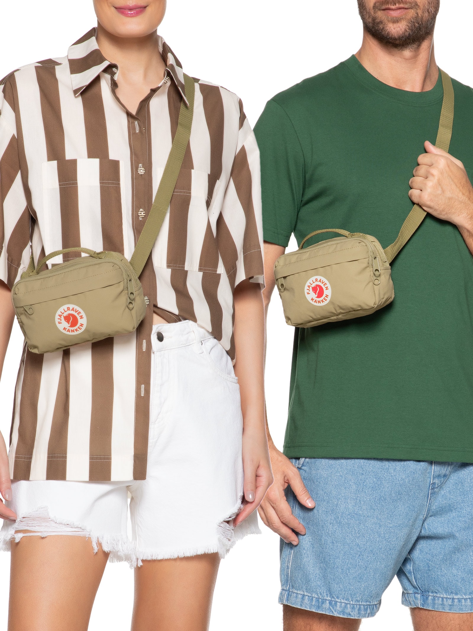 Fjällräven - Pochete Unissex Kânken Hip Pack - Bege