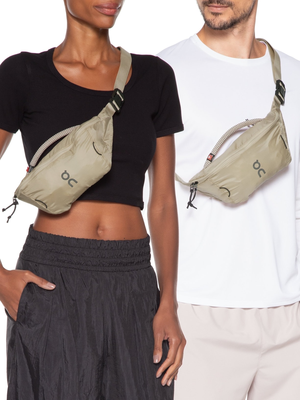 Pochete Unissex Waist Pack 2L Lite U Bege On Running