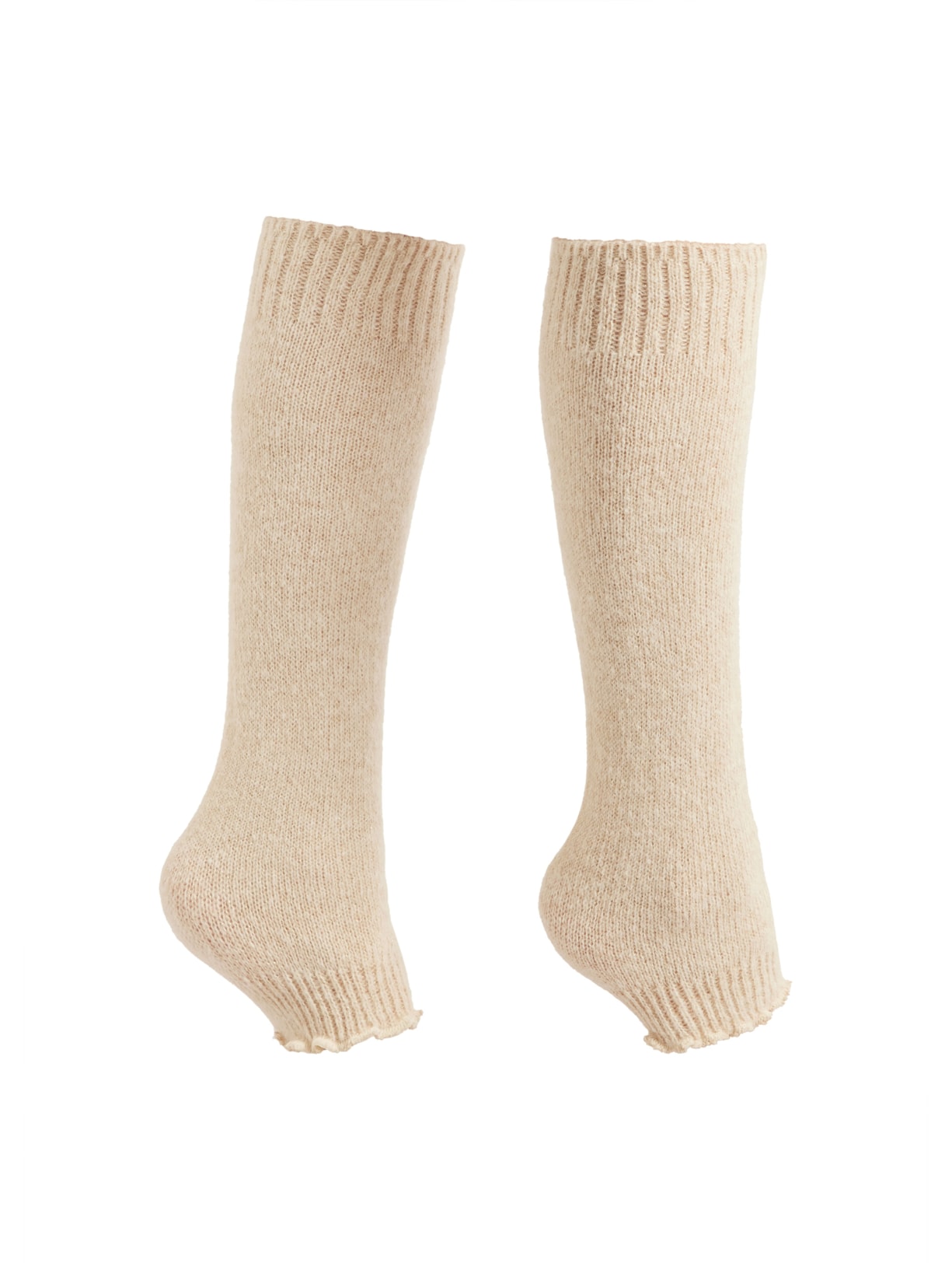 Polaina Com Efeito Soft Off-White Calzedonia