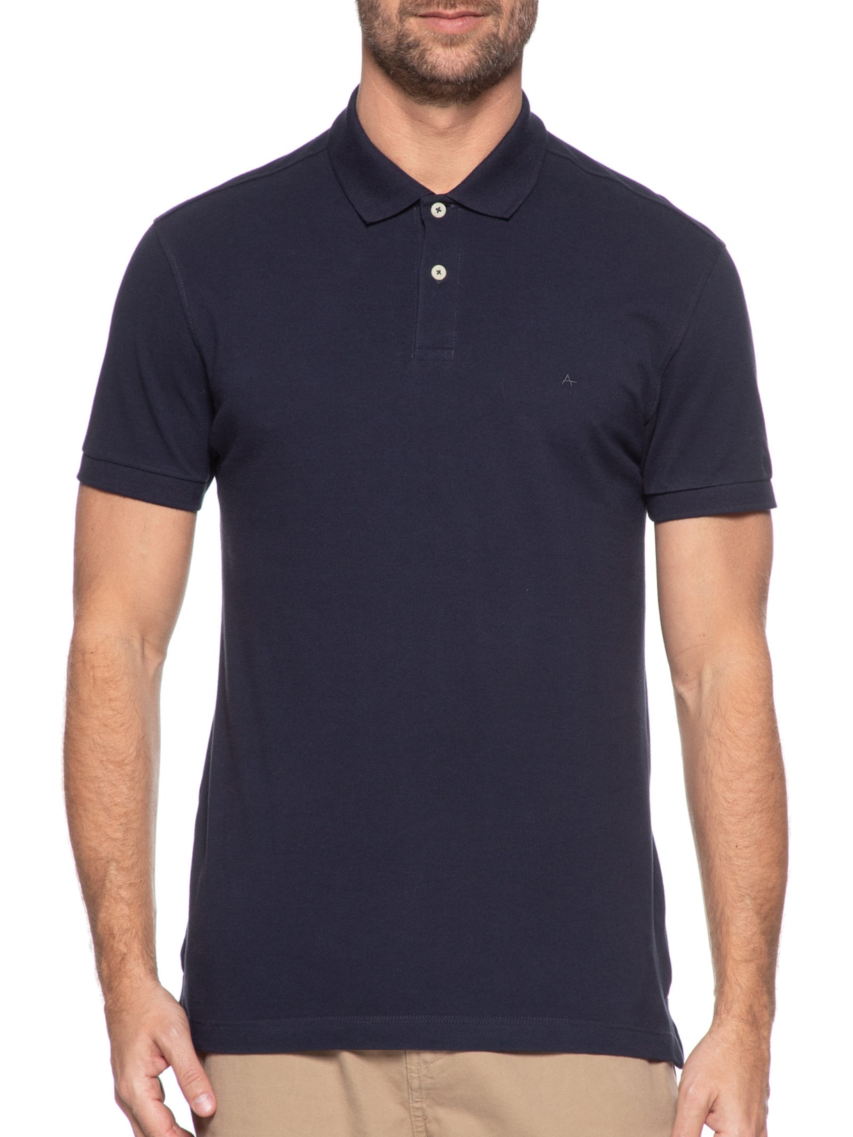 Polo Básica Piquet (PA) Azul Aramis