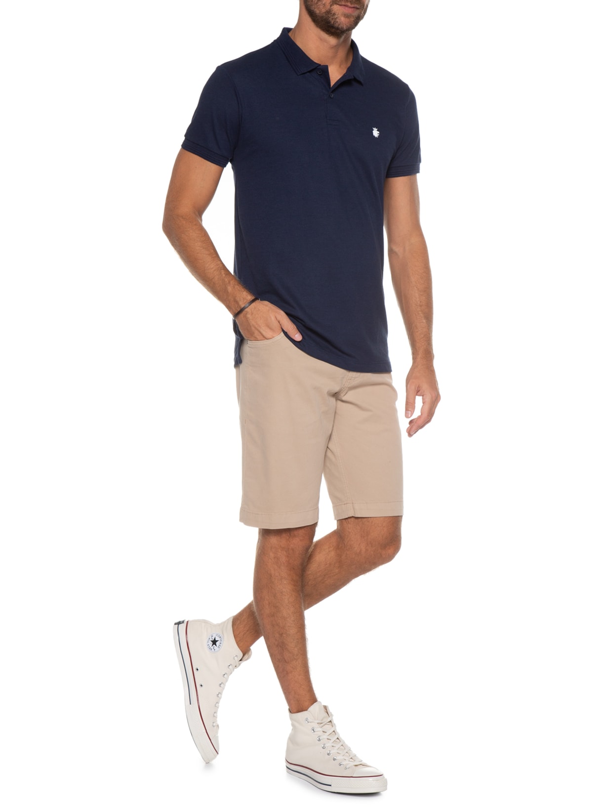 Polo Essentieel Azul Von Der Volke