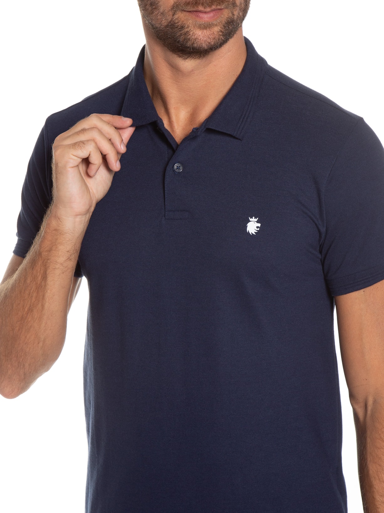 Polo Essentieel Azul Von Der Volke