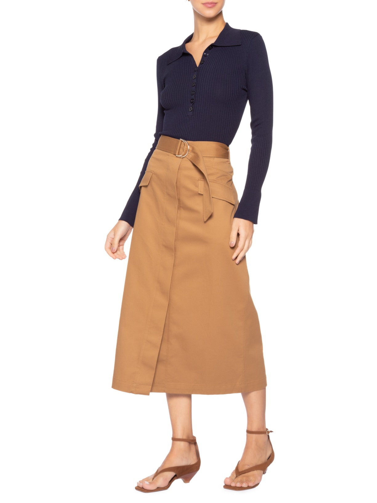 Polo Feminina Amelie I Azul Le Lis