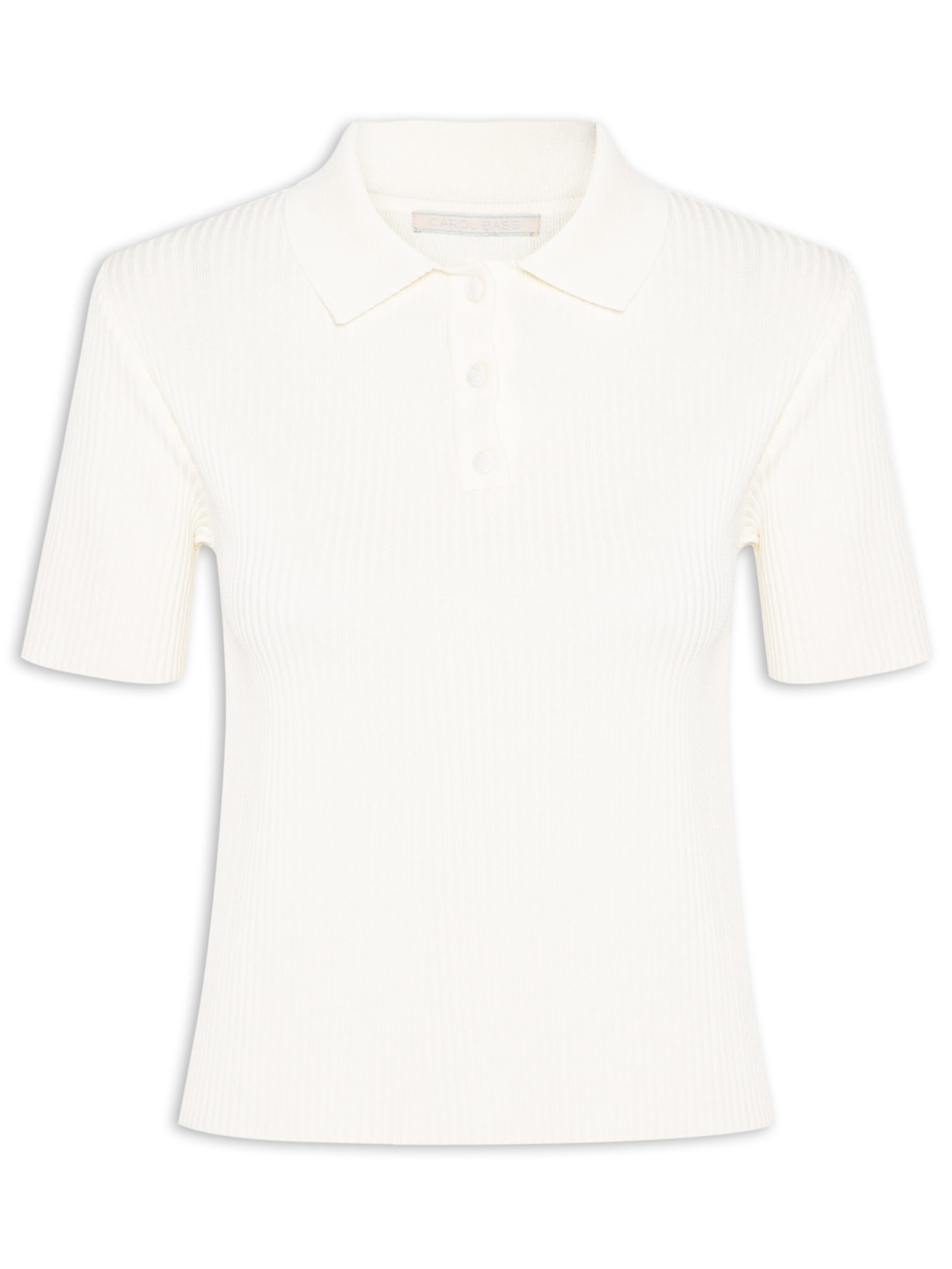 Polo Feminina Angel Off White Carol Bassi