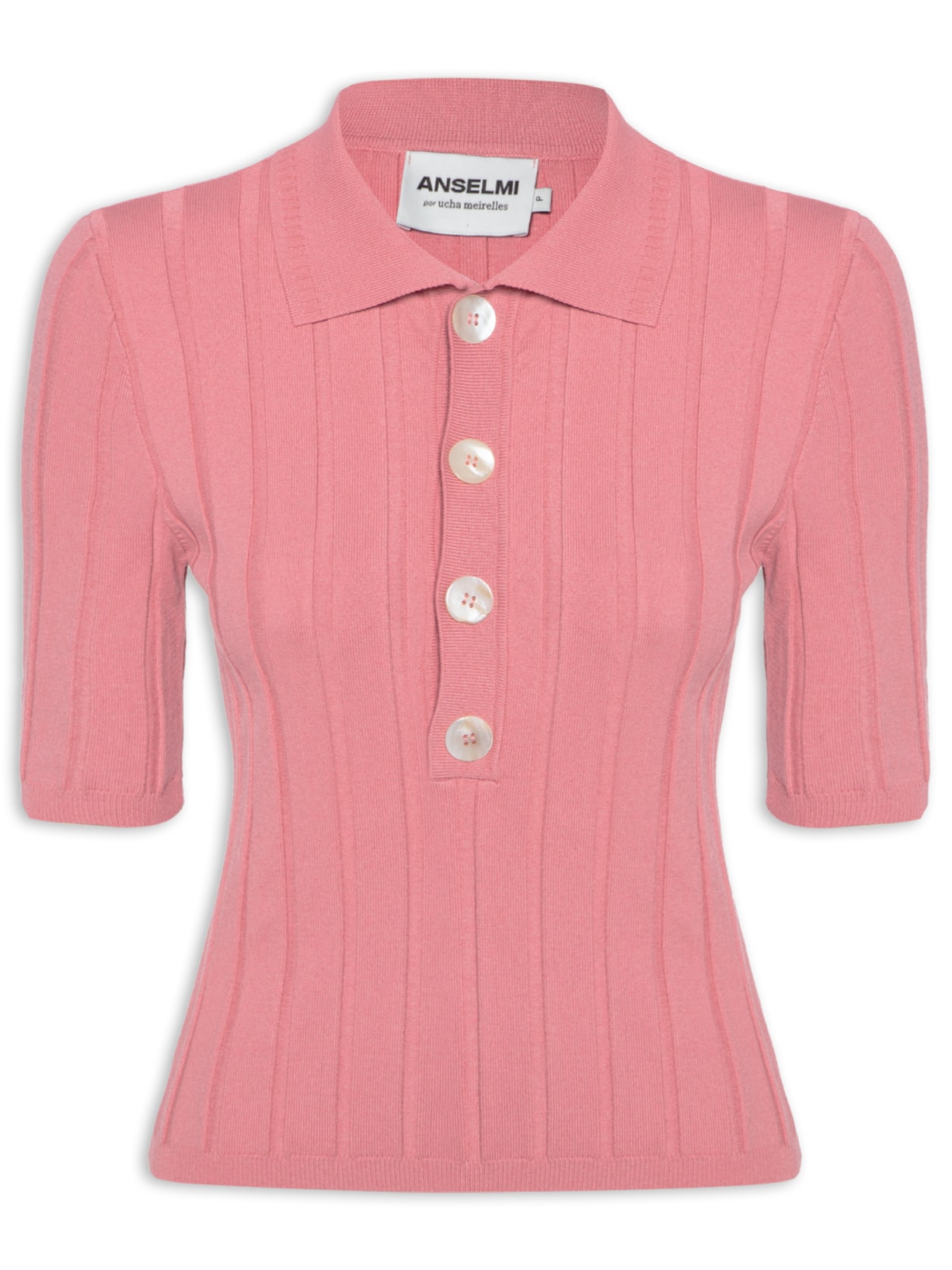 Polo Feminina Clássica - Rosa