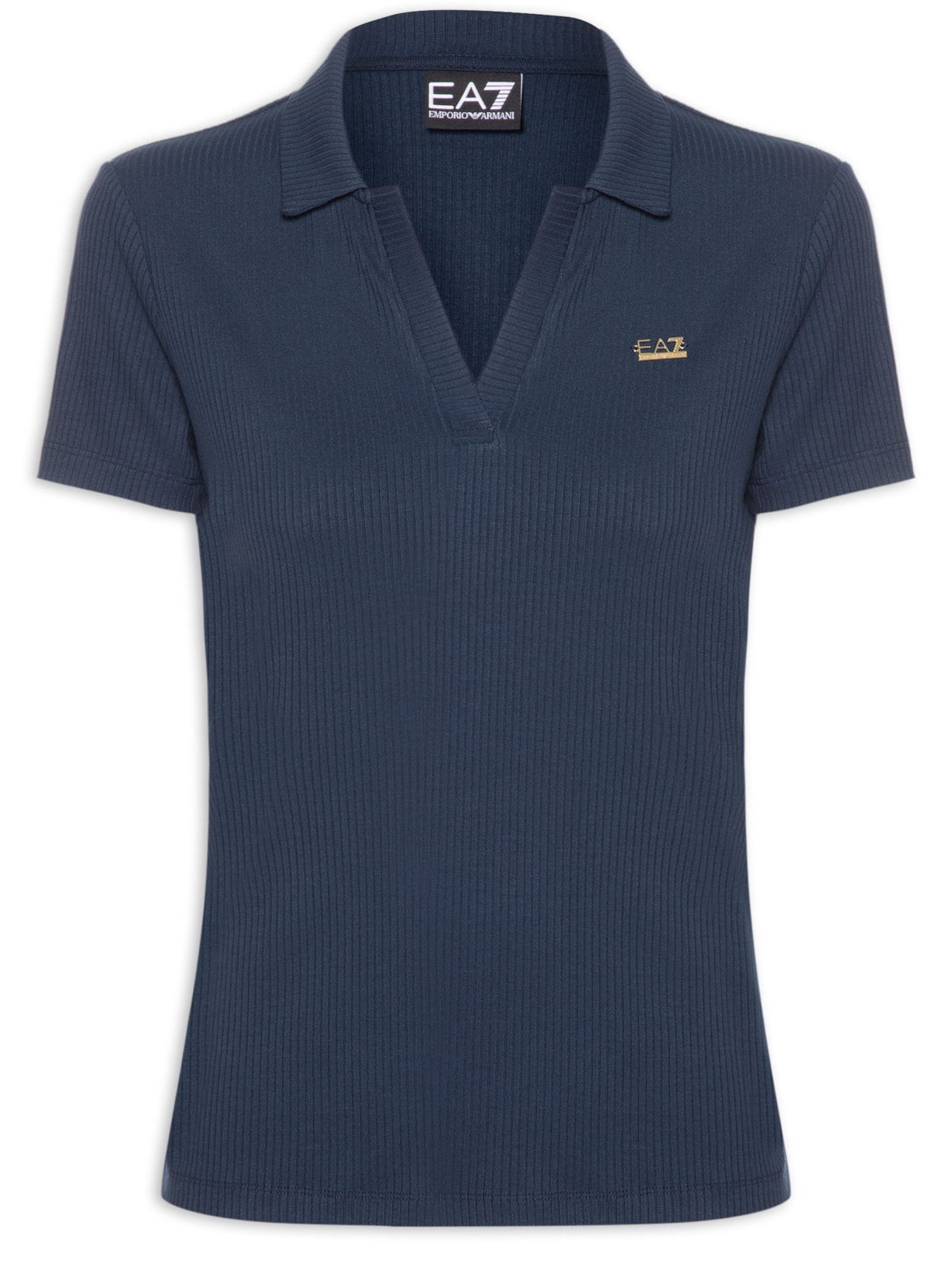 Polo Feminina Core Lady Relax W SS - Azul