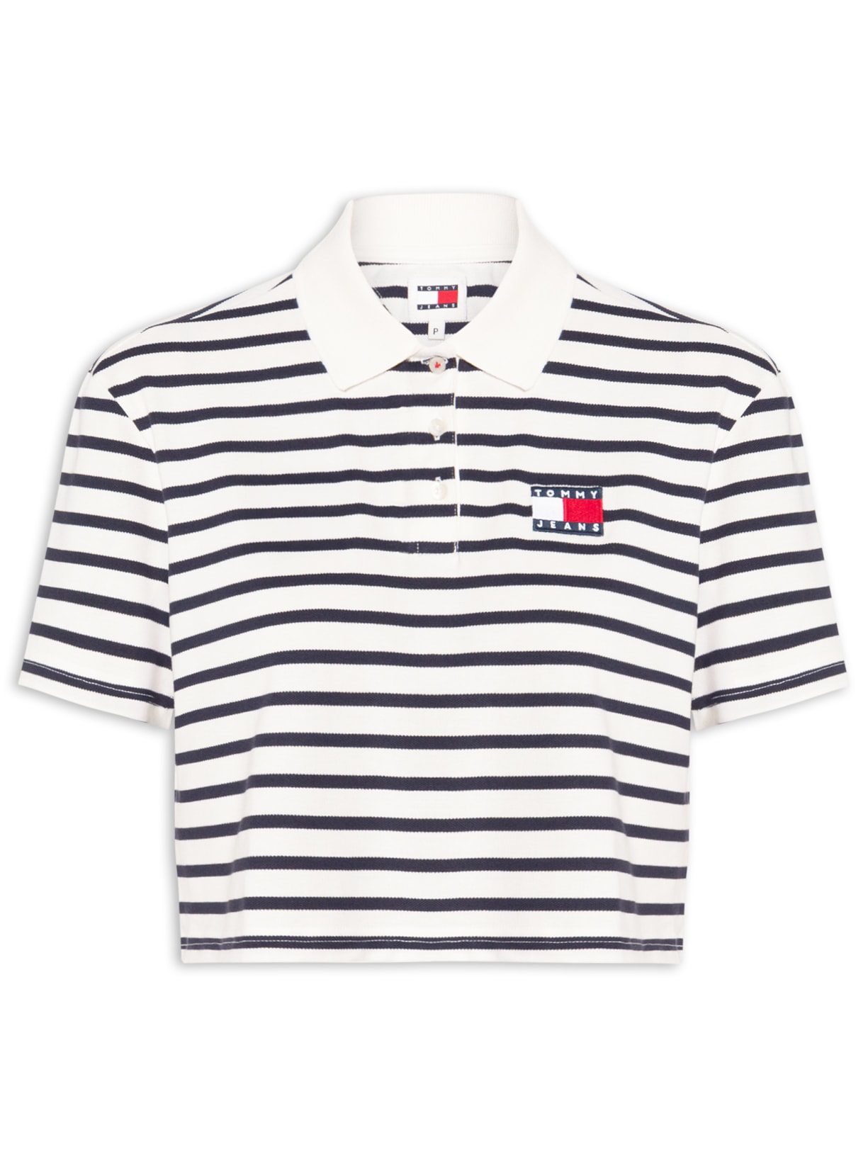 Polo Feminina Crp Badge SS Polo - Azul