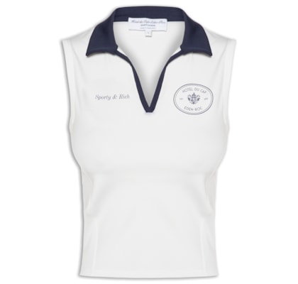 Polo Feminina Eden Crest Sports Polo Vest - Branco