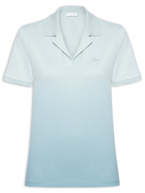 Polo Feminina Gradient - Azul