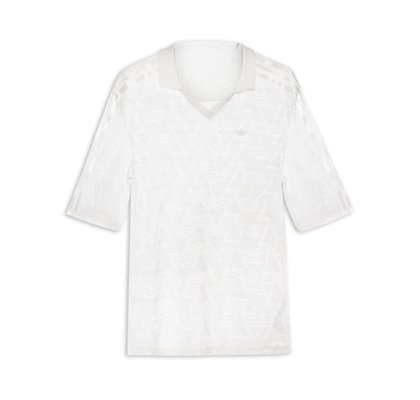 Polo Feminina Lace JSY - Branco
