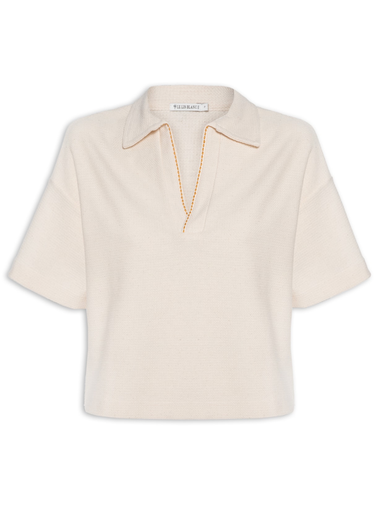 Polo Feminina Leca - Bege