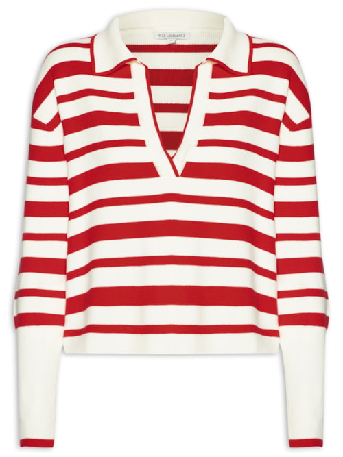 Polo Feminina Luisa - Vermelho