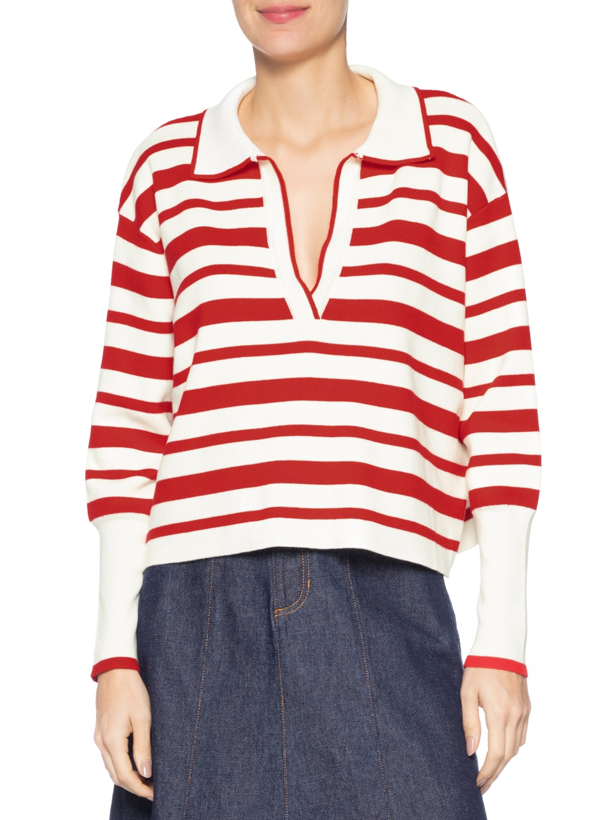 Polo Feminina Luisa Vermelho Le Lis
