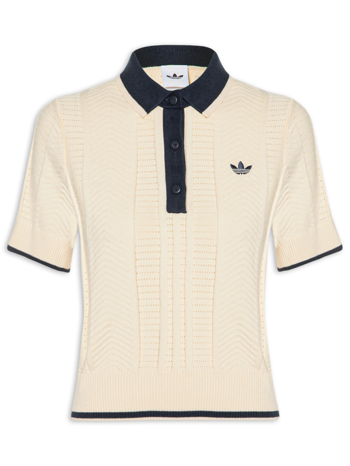 Polo Feminina  Main Originals Amarelo Adidas Originals
