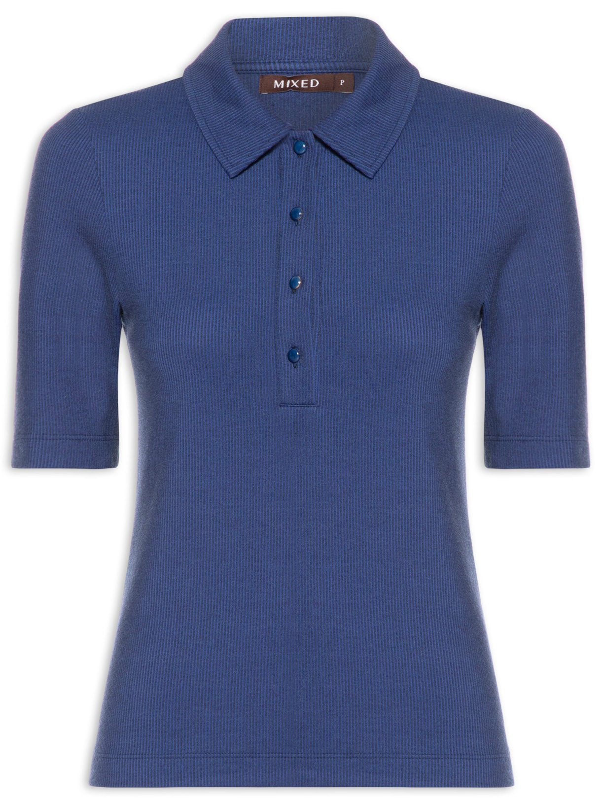 Polo Feminina Martina - Azul