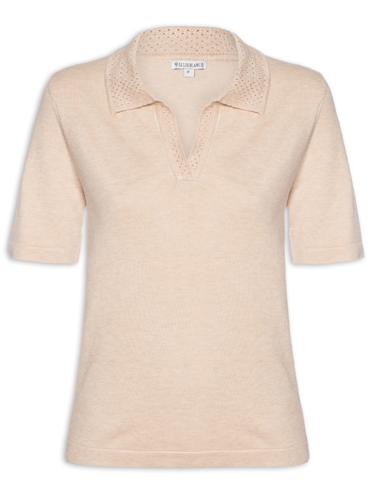 Polo Feminina Nana Bege Le Lis