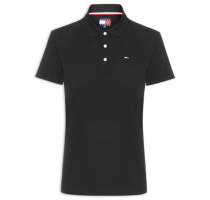 Polo Feminina Original Basic - Preto