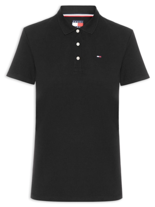 Polo Feminina Original Basic - Preto