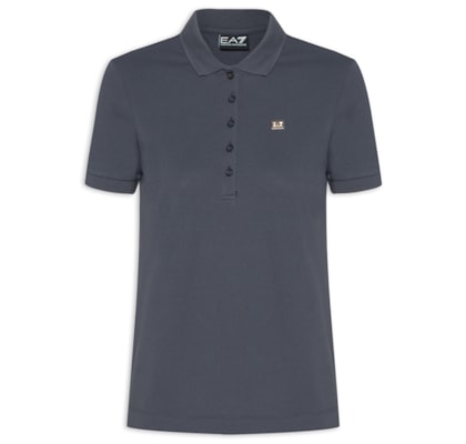 Polo Feminina Shirt - Azul
