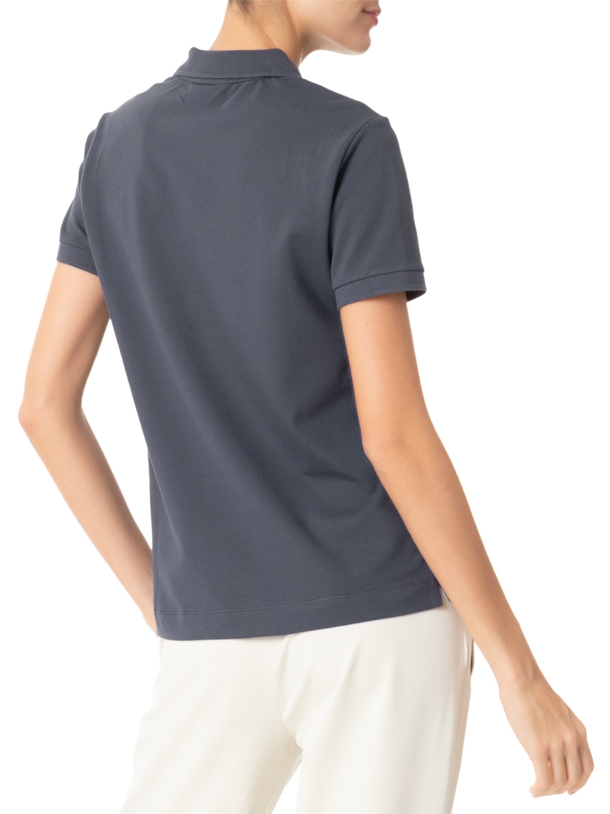 Polo Feminina Shirt Azul Ea7 Emporio Armani