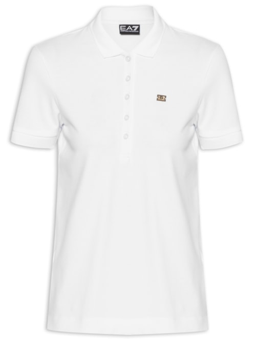 Polo Feminina Shirt - Branco