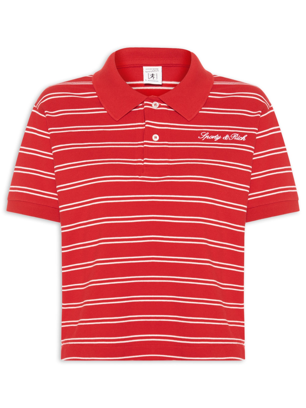 Polo Feminina Signature Logo Vermelho Sporty & Rich