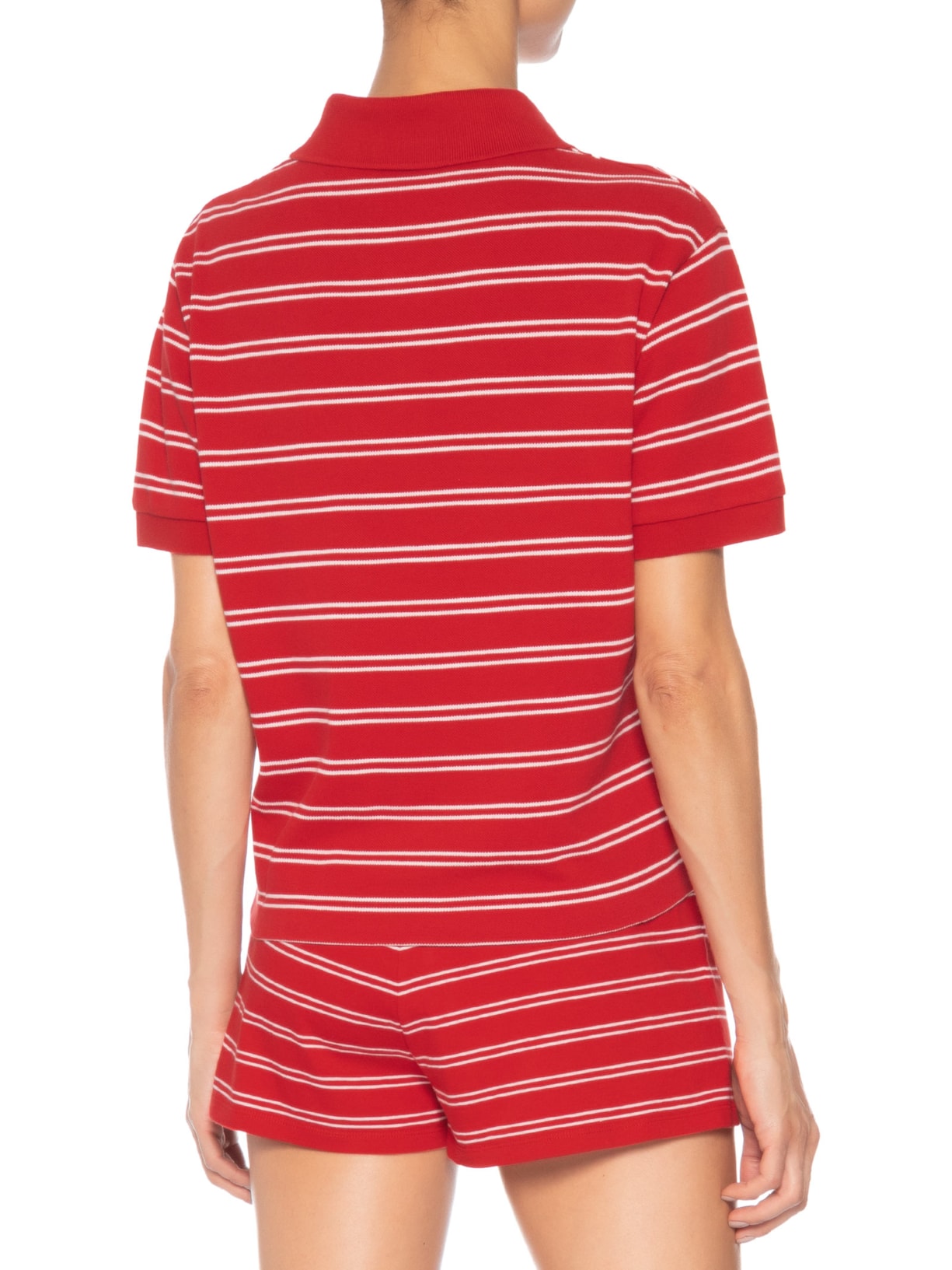 Polo Feminina Signature Logo Vermelho Sporty & Rich