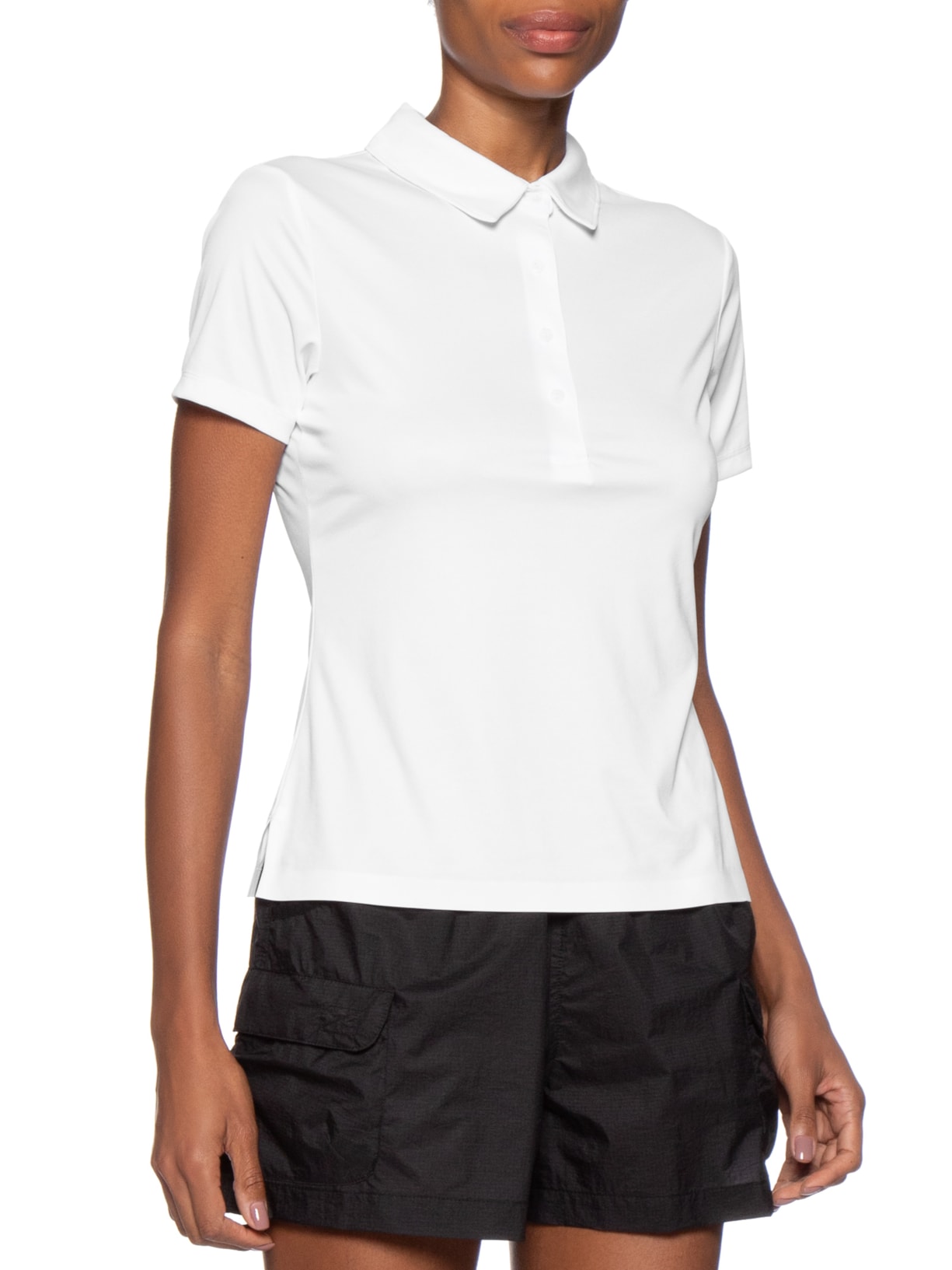 Polo Feminina Street Branco Live!