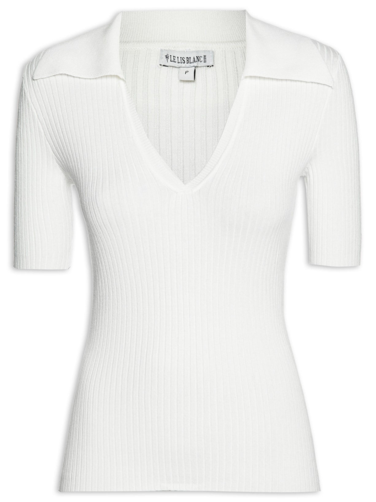 Polo Feminina Vandinha - Off White