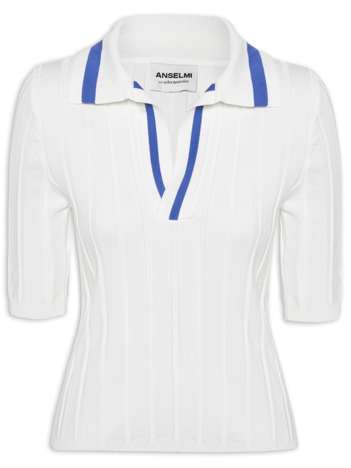 Polo Feminina Vintage - Branco