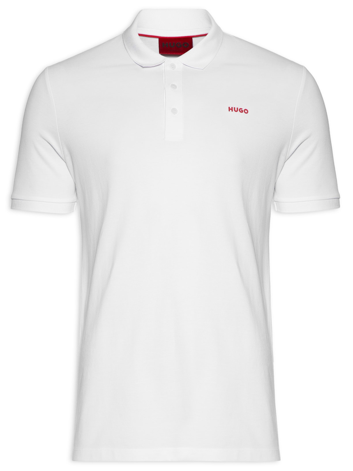 Polo Manga Curta Donos - Branco