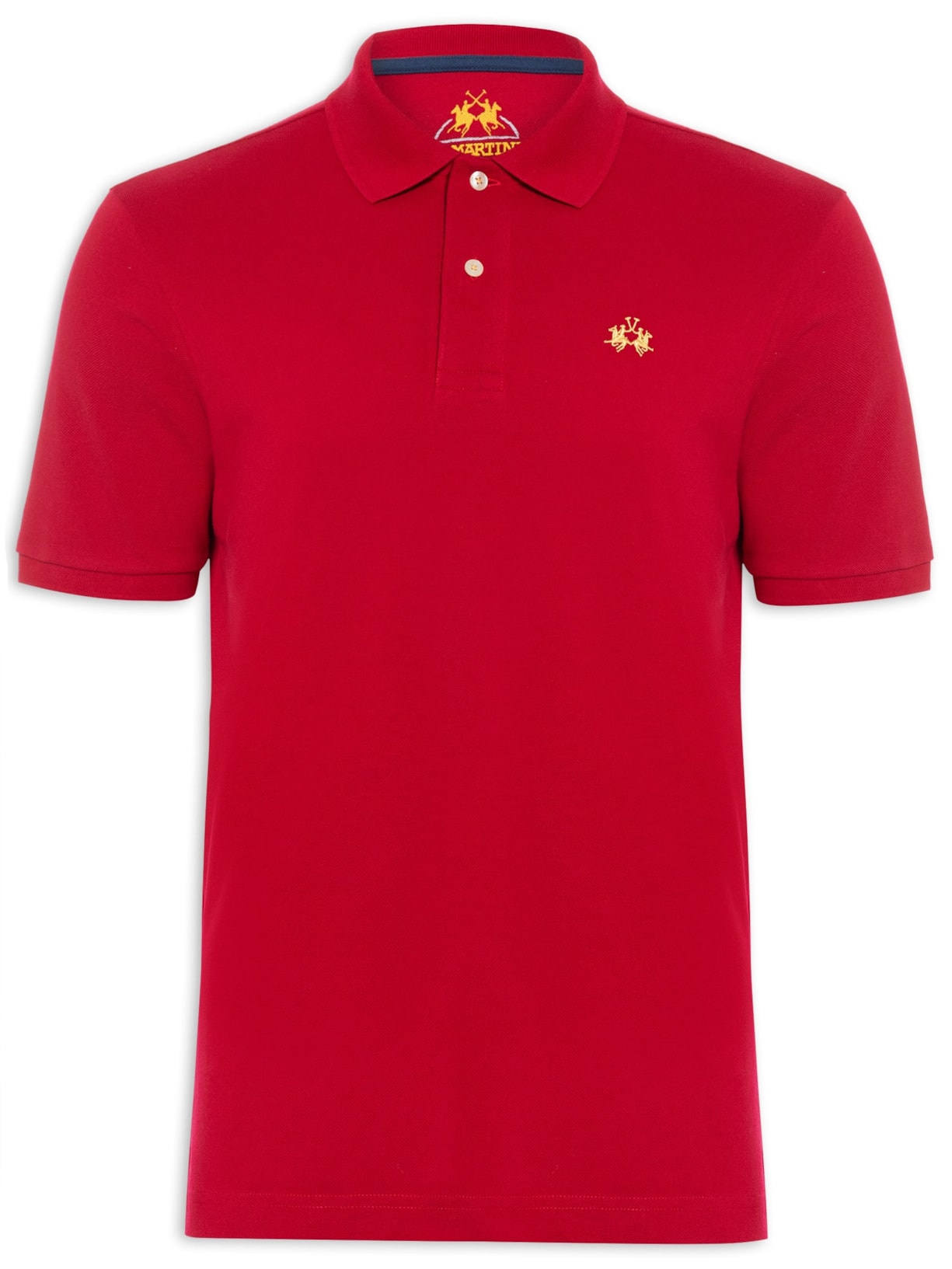 Polo Masculina 1950 Pietro Vermelho La Martina