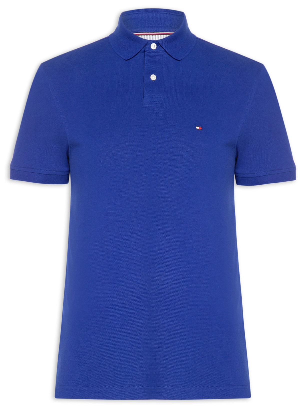 Polo Masculina 1985 Regular Fit Algodão Orgânico - Azul