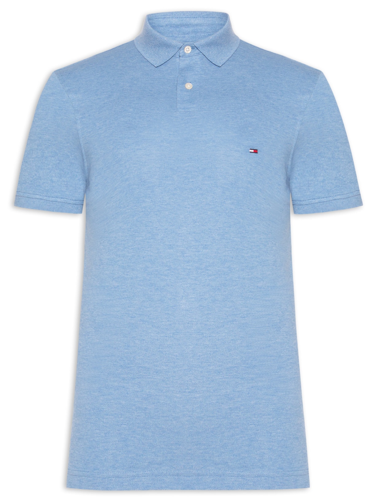 Polo Masculina 1985 Regular Fit Algodão Orgânico - Azul