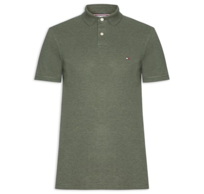 Polo Masculina 1985 Regular Fit Algodão Orgânico - Verde  