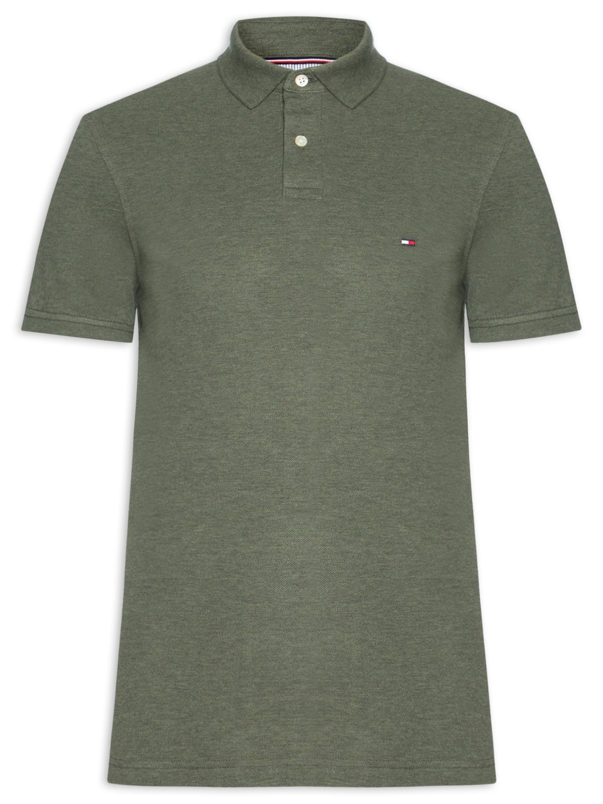 Polo Masculina 1985 Regular Fit Algodão Orgânico - Verde
